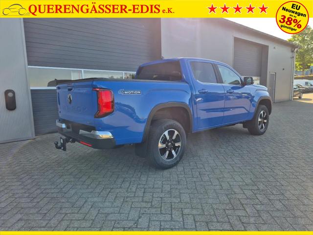 Volkswagen Amarok Style DoKa 3.0 TDI 240PS 4x4 Automatik Laderaumabdeckung Navi Lenkradheizung Frontscheibe beheizb. Sitzheizung AHK Rückf.Kamera ACC Klimaautomatik PDC v+h Apple Carplay Android Auto 2xKeyless 18"LM 