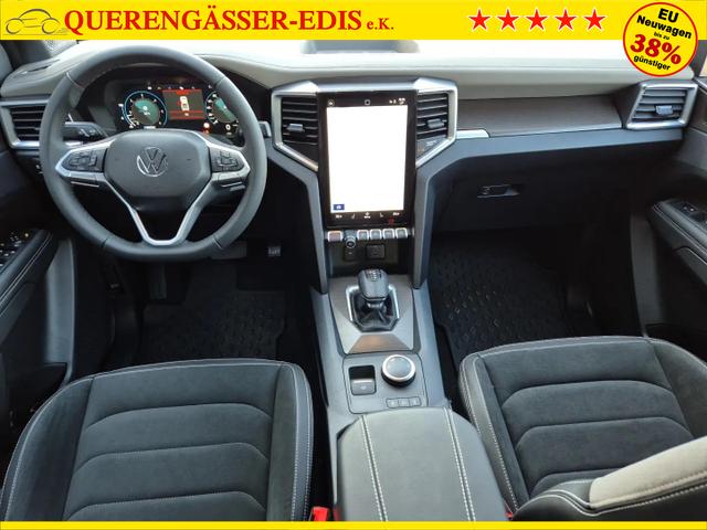 Volkswagen Amarok Style DoKa 3.0 TDI 240PS 4x4 Automatik Laderaumabdeckung Navi Lenkradheizung Frontscheibe beheizb. Sitzheizung AHK Rückf.Kamera ACC Klimaautomatik PDC v+h Apple Carplay Android Auto 2xKeyless 18"LM 