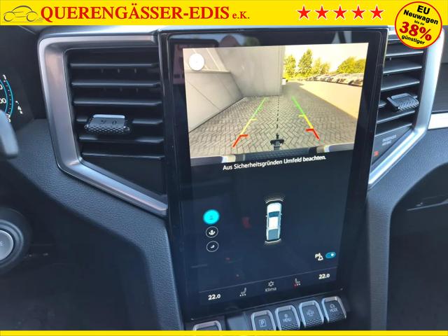 Volkswagen Amarok Style DoKa 3.0 TDI 240PS 4x4 Automatik Laderaumabdeckung Navi Lenkradheizung Frontscheibe beheizb. Sitzheizung AHK Rückf.Kamera ACC Klimaautomatik PDC v+h Apple Carplay Android Auto 2xKeyless 18"LM 
