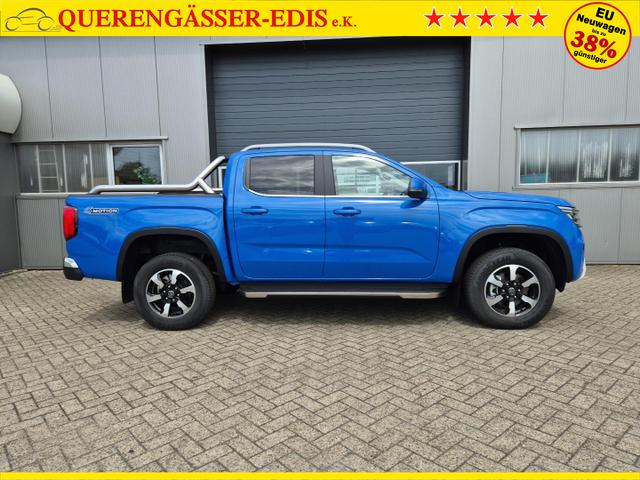 Volkswagen Amarok Style DoKa 3.0 TDI 240PS 4x4 Automatik Trittbrett Chrompaket Navi Lenkradheizung Frontscheibe beheizb. Sitzheizung AHK Rückf.Kamera ACC Klimaautomatik PDC v+h Apple Carplay Android Auto 2xKeyless 18"LM 
