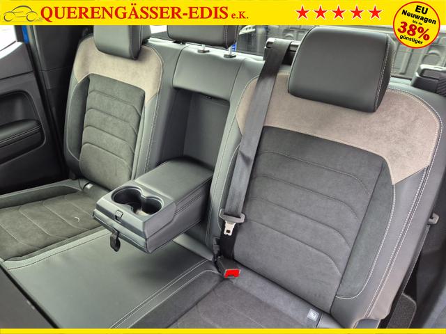 Volkswagen Amarok Style DoKa 3.0 TDI 240PS 4x4 Automatik Trittbrett Chrompaket Navi Lenkradheizung Frontscheibe beheizb. Sitzheizung AHK Rückf.Kamera ACC Klimaautomatik PDC v+h Apple Carplay Android Auto 2xKeyless 18"LM 