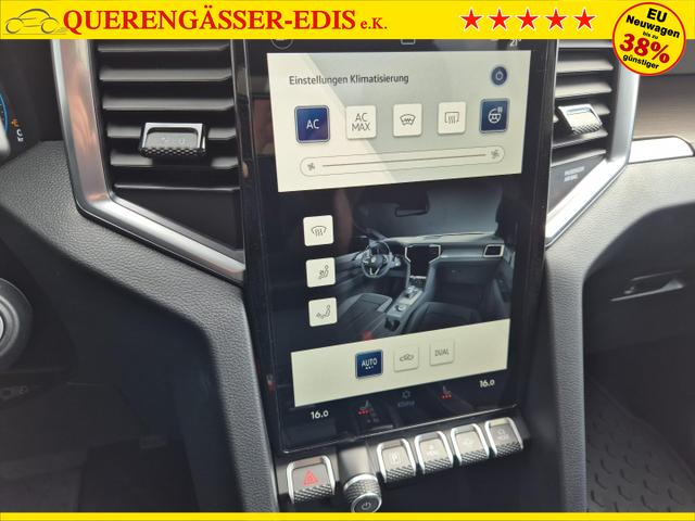 Volkswagen Amarok Style DoKa 3.0 TDI 240PS 4x4 Automatik Trittbrett Chrompaket Navi Lenkradheizung Frontscheibe beheizb. Sitzheizung AHK Rückf.Kamera ACC Klimaautomatik PDC v+h Apple Carplay Android Auto 2xKeyless 18"LM 
