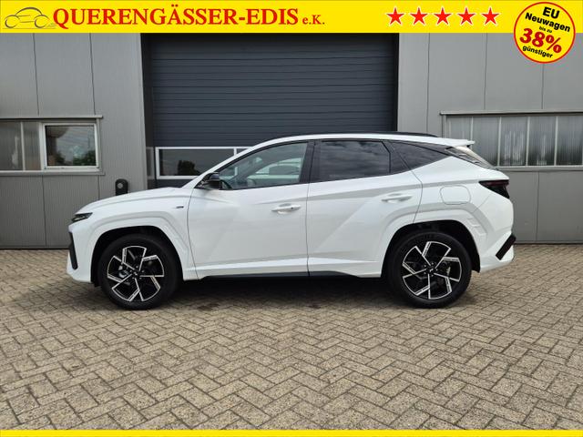 Hyundai TUCSON N-Line 1.6 T-GDI 252PS Automatik PHEV FACELIFT MY2025 Teil-Leder Sitzheizung Lenkradheizung ACC Klimaautomatik Navi 12,3"-Touchscreen DAB+ wireless Apple CarPlay + Android Auto PDC v+h Rückf.Kamera 2xKeyless 19-LM 