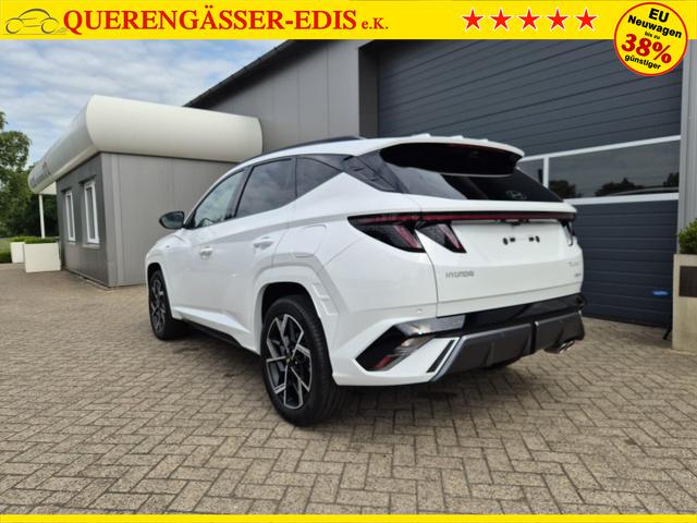Hyundai TUCSON N-Line 1.6 T-GDI 252PS Automatik PHEV FACELIFT MY2025 Teil-Leder Sitzheizung Lenkradheizung ACC Klimaautomatik Navi 12,3"-Touchscreen DAB+ wireless Apple CarPlay + Android Auto PDC v+h Rückf.Kamera 2xKeyless 19-LM 