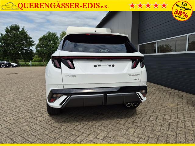 Hyundai TUCSON N-Line 1.6 T-GDI 252PS Automatik PHEV FACELIFT MY2025 Teil-Leder Sitzheizung Lenkradheizung ACC Klimaautomatik Navi 12,3"-Touchscreen DAB+ wireless Apple CarPlay + Android Auto PDC v+h Rückf.Kamera 2xKeyless 19-LM 