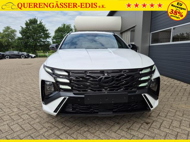 Hyundai TUCSON N-Line 1.6 T-GDI 252PS Automatik PHEV FACELIFT MY2025 Teil-Leder Sitzheizung Lenkradheizung ACC Klimaautomatik Navi 12,3"-Touchscreen DAB+ wireless Apple CarPlay + Android Auto PDC v+h Rückf.Kamera 2xKeyless 19-LM 