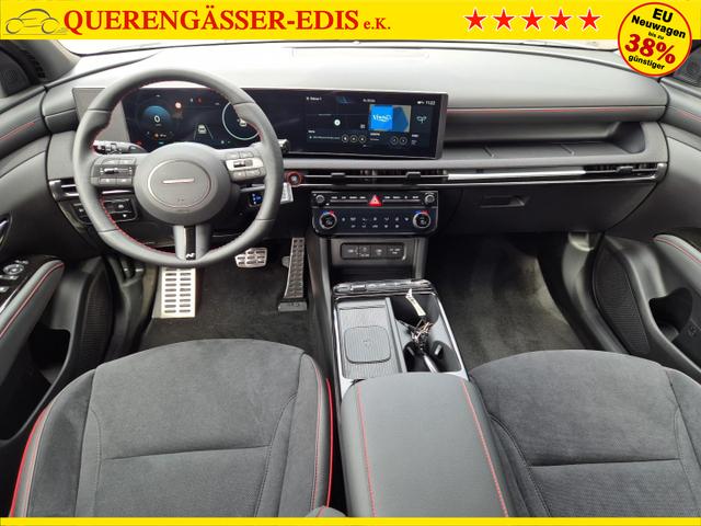 Hyundai TUCSON N-Line 1.6 T-GDI 252PS Automatik PHEV FACELIFT MY2025 Teil-Leder Sitzheizung Lenkradheizung ACC Klimaautomatik Navi 12,3"-Touchscreen DAB+ wireless Apple CarPlay + Android Auto PDC v+h Rückf.Kamera 2xKeyless 19-LM 