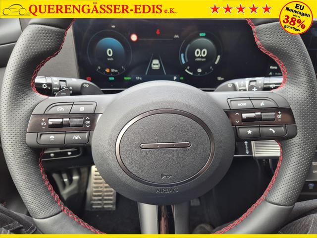 Hyundai TUCSON N-Line 1.6 T-GDI 252PS Automatik PHEV FACELIFT MY2025 Teil-Leder Sitzheizung Lenkradheizung ACC Klimaautomatik Navi 12,3"-Touchscreen DAB+ wireless Apple CarPlay + Android Auto PDC v+h Rückf.Kamera 2xKeyless 19-LM 