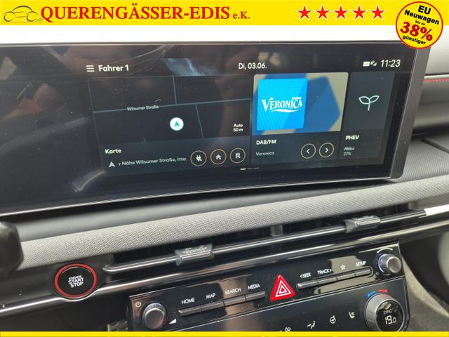 Hyundai TUCSON N-Line 1.6 T-GDI 252PS Automatik PHEV FACELIFT MY2025 Teil-Leder Sitzheizung Lenkradheizung ACC Klimaautomatik Navi 12,3"-Touchscreen DAB+ wireless Apple CarPlay + Android Auto PDC v+h Rückf.Kamera 2xKeyless 19-LM 