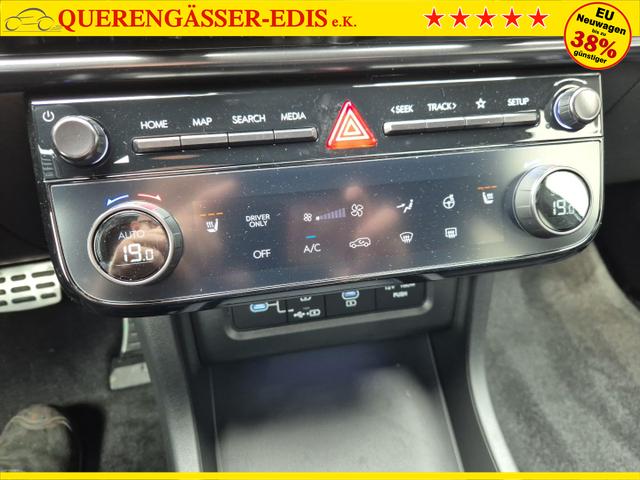 Hyundai TUCSON N-Line 1.6 T-GDI 252PS Automatik PHEV FACELIFT MY2025 Teil-Leder Sitzheizung Lenkradheizung ACC Klimaautomatik Navi 12,3"-Touchscreen DAB+ wireless Apple CarPlay + Android Auto PDC v+h Rückf.Kamera 2xKeyless 19-LM 
