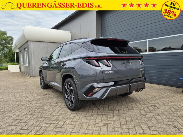 Hyundai TUCSON N-Line 1.6 T-GDI 252PS Automatik PHEV FACELIFT MY2025 Teil-Leder Sitzheizung Lenkradheizung ACC Klimaautomatik Navi 12,3"-Touchscreen DAB+ wireless Apple CarPlay + Android Auto PDC v+h Rückf.Kamera 2xKeyless 19-LM 