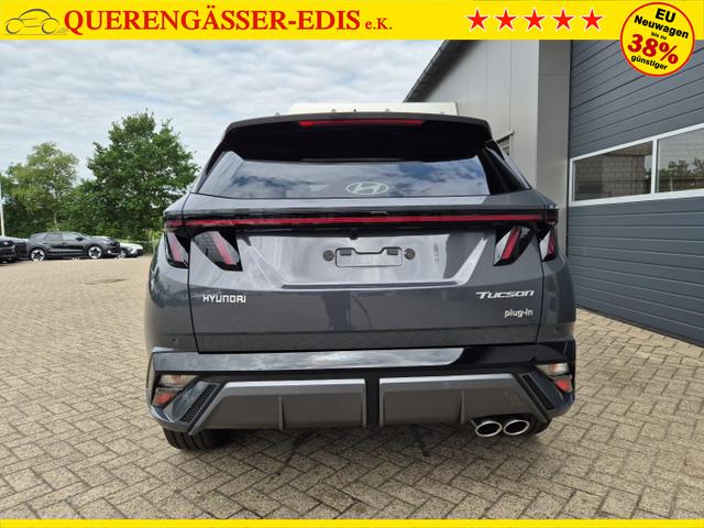 Hyundai TUCSON N-Line 1.6 T-GDI 252PS Automatik PHEV FACELIFT MY2025 Teil-Leder Sitzheizung Lenkradheizung ACC Klimaautomatik Navi 12,3"-Touchscreen DAB+ wireless Apple CarPlay + Android Auto PDC v+h Rückf.Kamera 2xKeyless 19-LM 