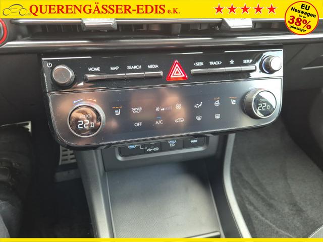 Hyundai TUCSON N-Line 1.6 T-GDI 252PS Automatik PHEV FACELIFT MY2025 Teil-Leder Sitzheizung Lenkradheizung ACC Klimaautomatik Navi 12,3"-Touchscreen DAB+ wireless Apple CarPlay + Android Auto PDC v+h Rückf.Kamera 2xKeyless 19-LM 