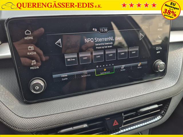 Skoda Fabia 1.0 TSI 115PS Selection 5-türig Sitzheizung Parksensoren Multifunktionslenkrad Klima Skoda-Radio Bluetooth Touchscreen Tempomat Nebelsch. wireless Apple CarPlay + Android Auto 