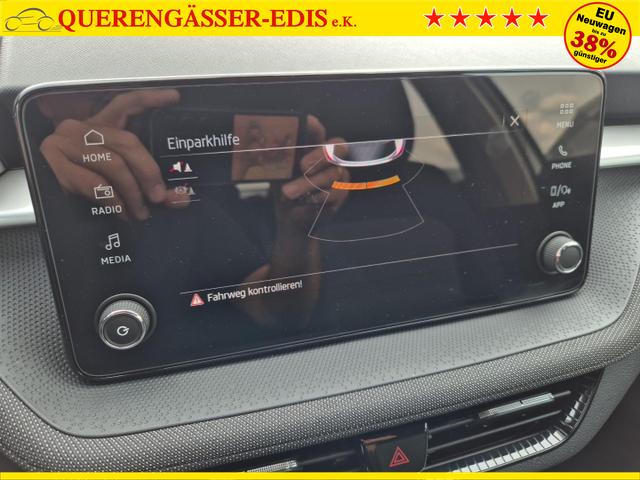 Skoda Fabia 1.0 TSI 115PS Selection 5-türig Sitzheizung Parksensoren Multifunktionslenkrad Klima Skoda-Radio Bluetooth Touchscreen Tempomat Nebelsch. wireless Apple CarPlay + Android Auto 