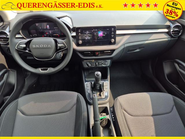 Skoda Fabia 1.0 TSI 115PS Selection 5-türig Sitzheizung Parksensoren Multifunktionslenkrad Klima Skoda-Radio Bluetooth Touchscreen Tempomat Nebelsch. wireless Apple CarPlay + Android Auto 