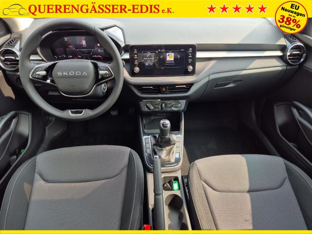 Skoda Fabia 1.0 TSI 115PS Selection 5-türig Sitzheizung Parksensoren Multifunktionslenkrad Klima Skoda-Radio Bluetooth Touchscreen Tempomat Nebelsch. wireless Apple CarPlay + Android Auto 