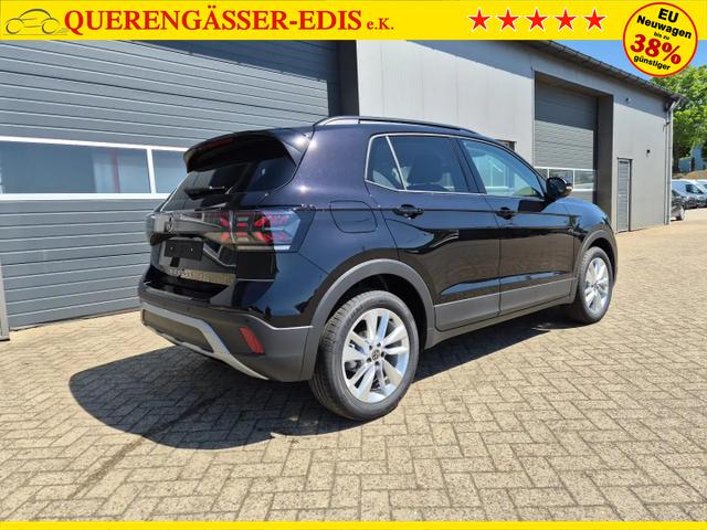 Volkswagen T-Cross 1.0 TSI 116PS DSG Life LED-Matrix-Scheinwerfer Klimaautomatik Sitzheizung PDC Rückf.Kamera 17-LM abged.Scheiben 2xKeyless DAB+ Bluetooth Touchscreen Apple CarPlay Android Auto 
