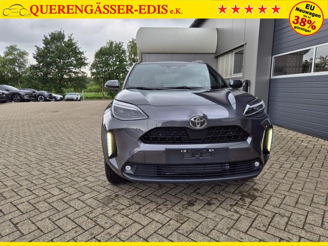 Toyota Yaris Cross 1.5VVT-iE 130PS Automatik Teamplayer Klimaautomatik Sitzheizung Lenkradheizung PDC v+h Rückf.Kamera 17-LM abged.Scheiben 2xKeyless DAB+ Bluetooth Touchscreen Apple CarPlay Android Auto 