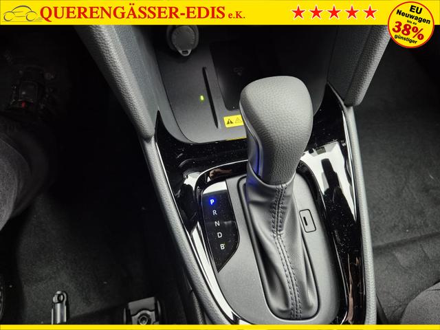 Toyota Yaris Cross 1.5VVT-iE 130PS Automatik Teamplayer Klimaautomatik Sitzheizung Lenkradheizung PDC v+h Rückf.Kamera 17-LM abged.Scheiben 2xKeyless DAB+ Bluetooth Touchscreen Apple CarPlay Android Auto 