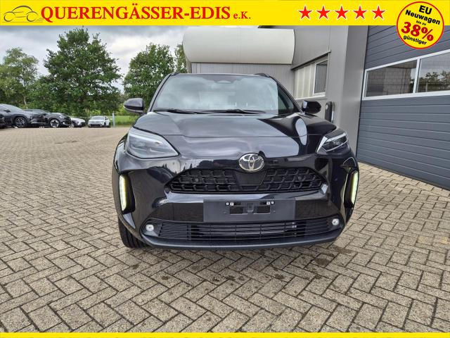 Toyota Yaris Cross 1.5VVT-iE 130PS Automatik Teamplayer Klimaautomatik Sitzheizung Lenkradheizung PDC v+h Rückf.Kamera 17-LM abged.Scheiben 2xKeyless DAB+ Bluetooth Touchscreen Apple CarPlay Android Auto 