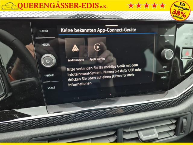 Volkswagen Taigo 1.0 TSI 116PS DSG Life LED-Matrix-Scheinwerfer Klimaautomatik Sitzheizung PDC Rückf.Kamera 17-LM abged.Scheiben 2xKeyless DAB+ Bluetooth Touchscreen Apple CarPlay Android Auto 