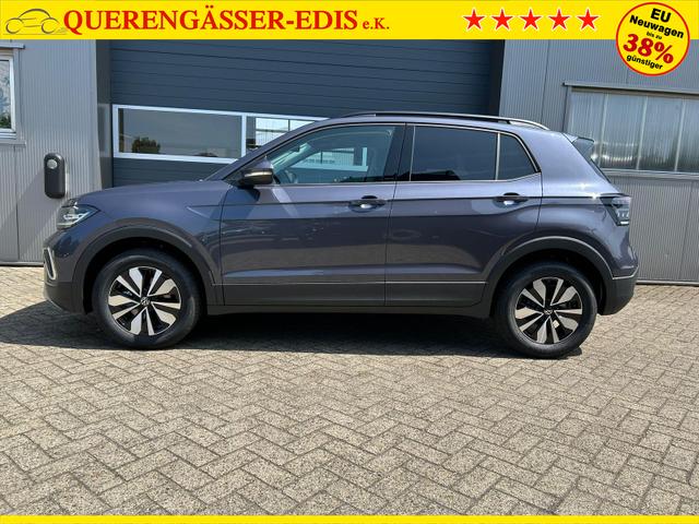 Volkswagen T-Cross 1.0 TSI 116PS DSG Life LED-Matrix-Scheinwerfer Klimaautomatik Sitzheizung PDC Rückf.Kamera 17-LM abged.Scheiben 2xKeyless DAB+ Bluetooth Touchscreen Apple CarPlay Android Auto 