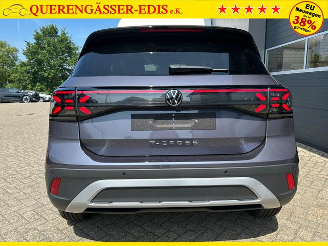Volkswagen T-Cross 1.0 TSI 116PS DSG Life LED-Matrix-Scheinwerfer Klimaautomatik Sitzheizung PDC Rückf.Kamera 17-LM abged.Scheiben 2xKeyless DAB+ Bluetooth Touchscreen Apple CarPlay Android Auto 