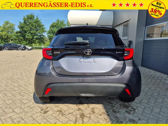 Toyota Yaris 1.5VVT-iE 116PS Automatik Teamplayer Klimaautomatik Sitzheizung Lenkradheizung Rückf.Kamera 16-LM abged.Scheiben 2xKeyless DAB+ Bluetooth Touchscreen Apple CarPlay Android Auto ACC 