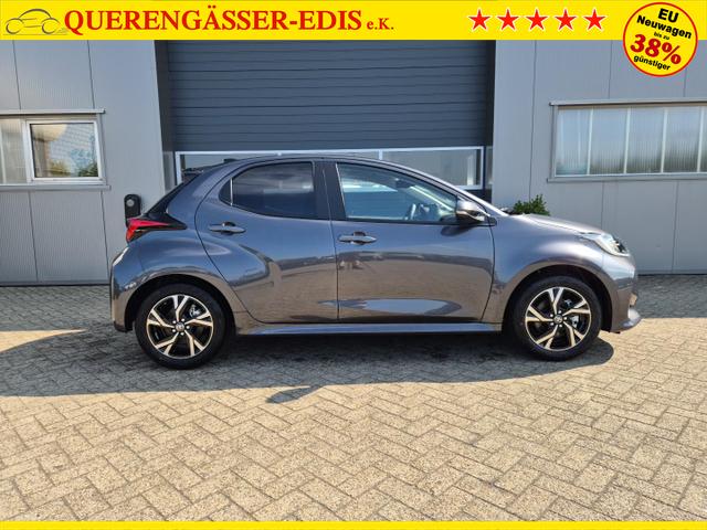 Toyota Yaris 1.5VVT-iE 116PS Automatik Teamplayer Klimaautomatik Sitzheizung Lenkradheizung Rückf.Kamera 16-LM abged.Scheiben 2xKeyless DAB+ Bluetooth Touchscreen Apple CarPlay Android Auto ACC 