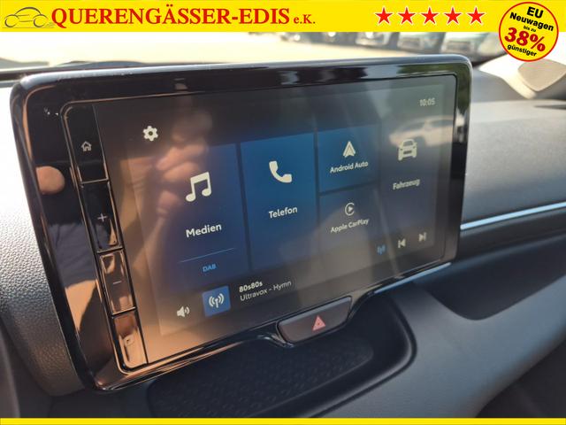 Toyota Yaris 1.5VVT-iE 116PS Automatik Teamplayer Klimaautomatik Sitzheizung Lenkradheizung Rückf.Kamera 16-LM abged.Scheiben 2xKeyless DAB+ Bluetooth Touchscreen Apple CarPlay Android Auto ACC 
