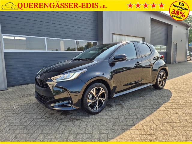 Toyota Yaris 1.5VVT-iE 116PS Automatik Teamplayer Klimaautomatik Sitzheizung Lenkradheizung Rückf.Kamera 16-LM abged.Scheiben 2xKeyless DAB+ Bluetooth Touchscreen Apple CarPlay Android Auto ACC 