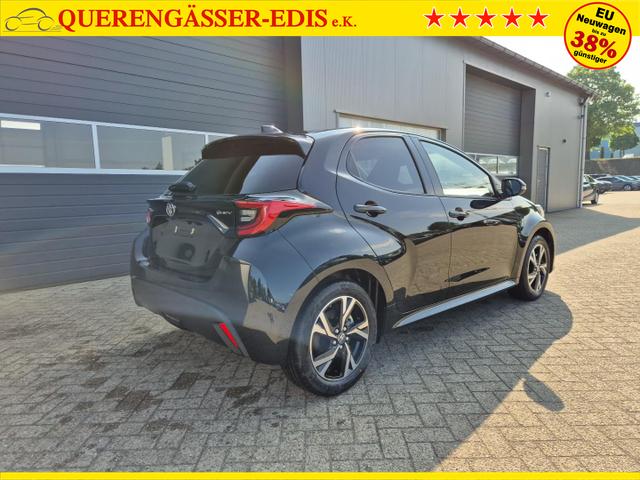 Toyota Yaris 1.5VVT-iE 116PS Automatik Teamplayer Klimaautomatik Sitzheizung Lenkradheizung Rückf.Kamera 16-LM abged.Scheiben 2xKeyless DAB+ Bluetooth Touchscreen Apple CarPlay Android Auto ACC 