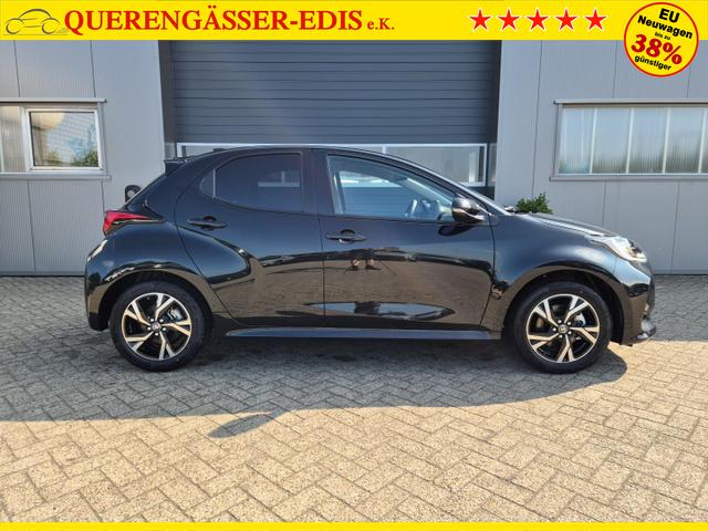Toyota Yaris 1.5VVT-iE 116PS Automatik Teamplayer Klimaautomatik Sitzheizung Lenkradheizung Rückf.Kamera 16-LM abged.Scheiben 2xKeyless DAB+ Bluetooth Touchscreen Apple CarPlay Android Auto ACC 