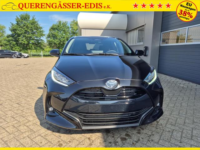 Toyota Yaris 1.5VVT-iE 116PS Automatik Teamplayer Klimaautomatik Sitzheizung Lenkradheizung Rückf.Kamera 16-LM abged.Scheiben 2xKeyless DAB+ Bluetooth Touchscreen Apple CarPlay Android Auto ACC 
