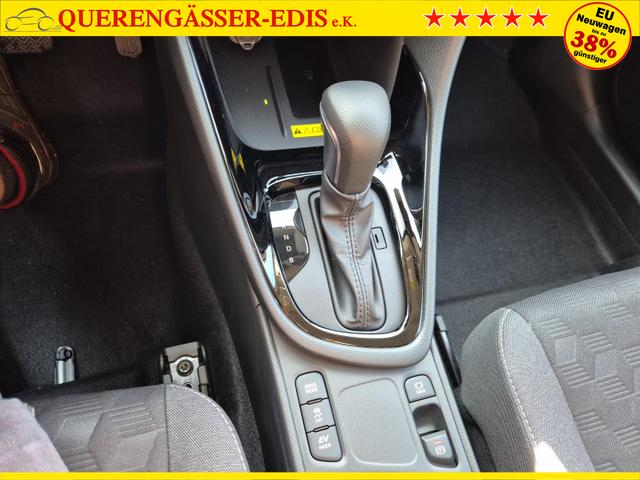 Toyota Yaris 1.5VVT-iE 116PS Automatik Teamplayer Klimaautomatik Sitzheizung Lenkradheizung Rückf.Kamera 16-LM abged.Scheiben 2xKeyless DAB+ Bluetooth Touchscreen Apple CarPlay Android Auto ACC 