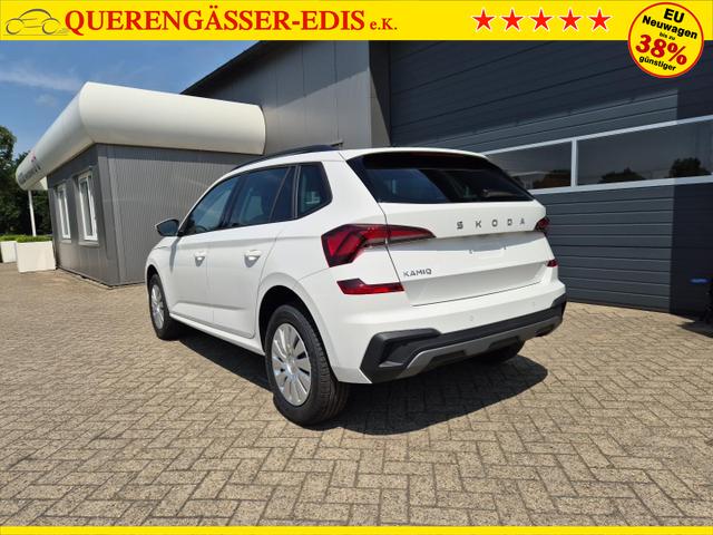Skoda Kamiq 1.0 TSI 115PS DSG Selection Matrix-LED Sitzheizung Garantieverlängerung Klimaautomatik Parksensoren Skoda-Radio drahtlos Apple CarPlay + Android Auto Digital Cockpit Tempomat abg.Scheiben 