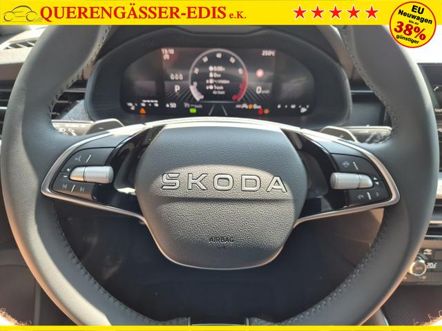 Skoda Kamiq 1.0 TSI 115PS DSG Selection Matrix-LED Sitzheizung Garantieverlängerung Klimaautomatik Parksensoren Skoda-Radio drahtlos Apple CarPlay + Android Auto Digital Cockpit Tempomat abg.Scheiben 