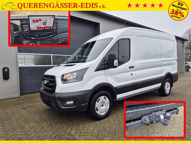 Ford Transit L2H2 2.0 EcoBlue 165PS Trend Heckantrieb 3,5t 2-Sitzer AHK Sitzheizung Lenkradheizung Frontscheibe beheizb. Klimaautomatik PDC v+h Rückf.Kamera Bluetooth DAB Apple CarPlay Android Auto Tempomat Ganzj.Reifen 