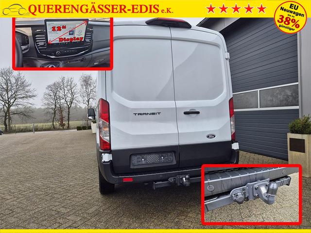 Ford Transit L2H2 2.0 EcoBlue 165PS Trend Heckantrieb 3,5t 2-Sitzer AHK Sitzheizung Lenkradheizung Frontscheibe beheizb. Klimaautomatik PDC v+h Rückf.Kamera Bluetooth DAB Apple CarPlay Android Auto Tempomat Ganzj.Reifen 