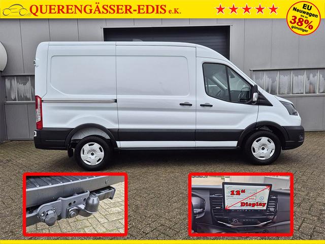 Ford Transit L2H2 2.0 EcoBlue 130PS Trend 3,5t 2-Sitzer AHK Sitzheizung Lenkradheizung Frontscheibe beheizb. Klimaautomatik PDC v+h Rückf.Kamera Bluetooth DAB Apple CarPlay Android Auto Tempomat Ganzj.Reifen 
