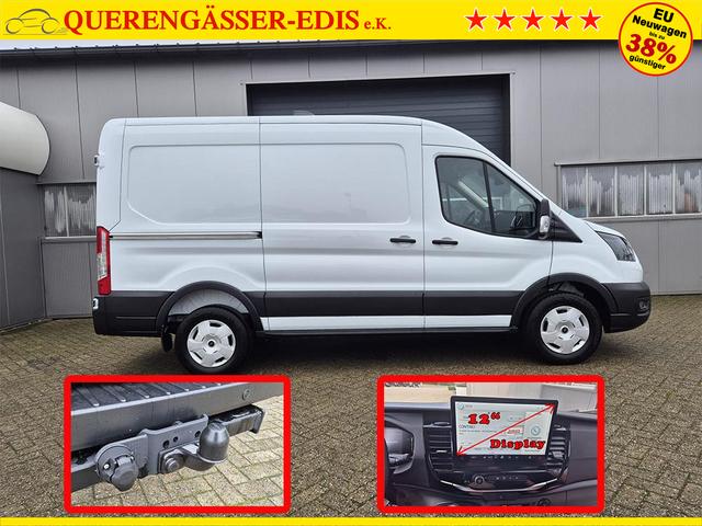 Ford Transit L2H2 2.0 EcoBlue 130PS Trend 3,5t 3-Sitzer AHK Sitzheizung Lenkradheizung Frontscheibe beheizb. Klimaautomatik Bluetooth DAB Apple CarPlay Android Auto PDC v+h Rückf.Kamera Tempomat 