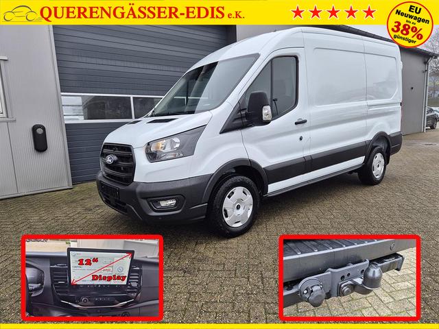Ford Transit L2H2 2.0 EcoBlue 130PS Trend 3,5t 3-Sitzer AHK Sitzheizung Lenkradheizung Frontscheibe beheizb. Klimaautomatik Bluetooth DAB Apple CarPlay Android Auto PDC v+h Rückf.Kamera Tempomat 