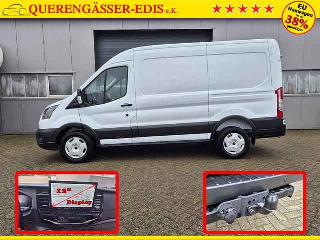 Ford Transit L2H2 2.0 EcoBlue 130PS Trend 3,5t 3-Sitzer AHK Sitzheizung Lenkradheizung Frontscheibe beheizb. Klimaautomatik Bluetooth DAB Apple CarPlay Android Auto PDC v+h Rückf.Kamera Tempomat 