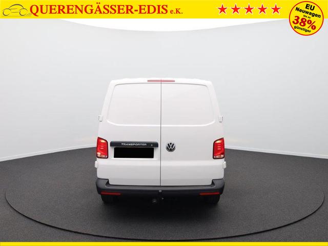Volkswagen Transporter 6.1 Kastenwagen DoKa L2 2.0 TDi 110PS 5-Sitzer AHK Klima PDC DAB Apple CarPlay Android Auto Bluetooth Touchscreen Ganzjahresreifen 