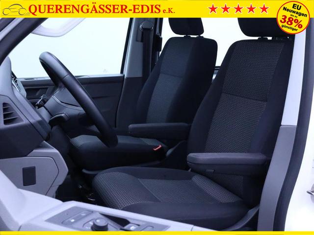 Volkswagen Transporter 6.1 Kastenwagen DoKa L2 2.0 TDi 110PS 5-Sitzer AHK Klima PDC DAB Apple CarPlay Android Auto Bluetooth Touchscreen Ganzjahresreifen 
