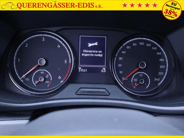 Volkswagen Transporter 6.1 Kastenwagen DoKa L2 2.0 TDi 110PS 5-Sitzer AHK Klima PDC DAB Apple CarPlay Android Auto Bluetooth Touchscreen Ganzjahresreifen 