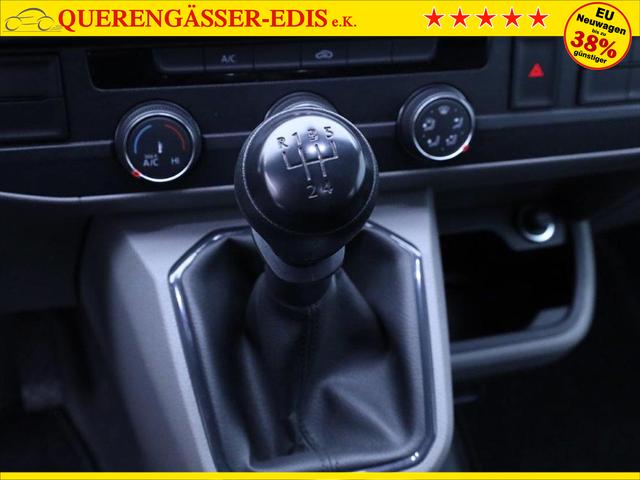 Volkswagen Transporter 6.1 Kastenwagen DoKa L2 2.0 TDi 110PS 5-Sitzer AHK Klima PDC DAB Apple CarPlay Android Auto Bluetooth Touchscreen Ganzjahresreifen 