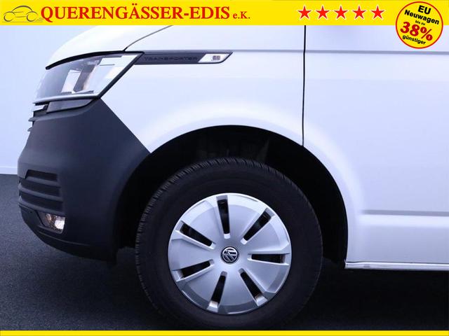 Volkswagen Transporter 6.1 Kastenwagen DoKa L2 2.0 TDi 110PS 5-Sitzer AHK Klima PDC DAB Apple CarPlay Android Auto Bluetooth Touchscreen Ganzjahresreifen 