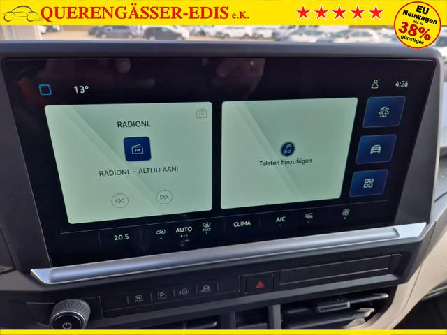 Volkswagen Transporter 6.1 Kastenwagen T7 2.0 TDi 110PS 3-Sitzer Klimaautomatik PDC DAB+ Apple CarPlay Android Auto Bluetooth Touchscreen 